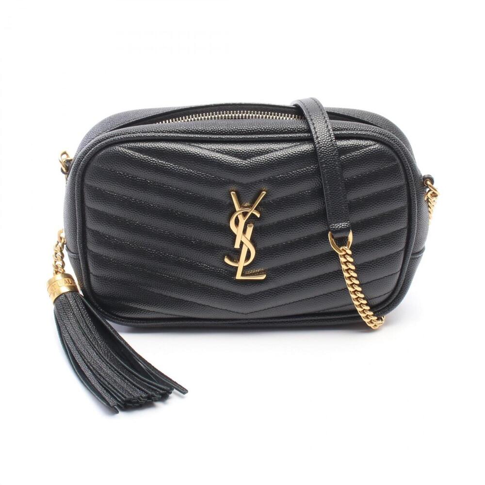 Yves Saint Laurent Saint Laurent Paris Lou Mini Shoulder Bag/Handbag, Leather...